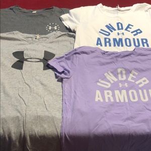 BUNDLE! Under armour tees